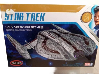 Polar Lights Discovery Star Trek USS SHENZHOU NCC-1227 Snap Together Model Kit