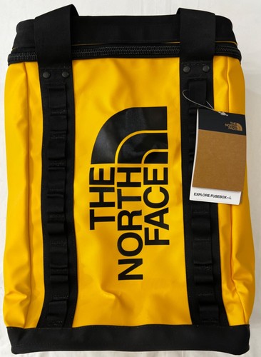 NWT The North Face Large Summit Gold/Black Explore Fusebox Tote Bag