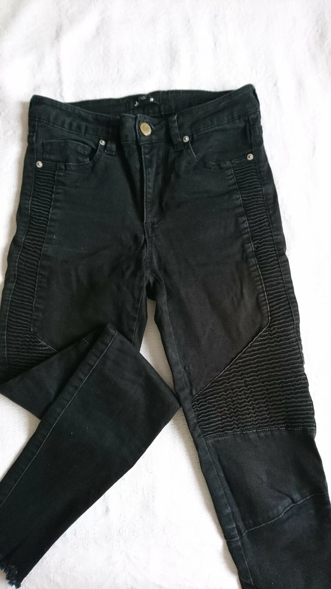 PANTALON SLIM NOIR FILLE T34 12 14 ans marque JENNYFER eBay