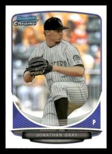 2013 Bowman Draft Picks & Prospects #BDPP26 Jonathan Gray Refractors Rockies