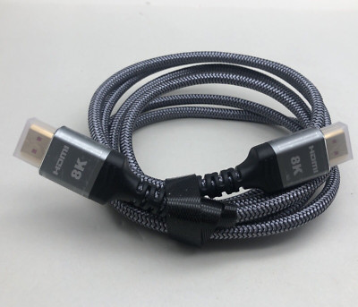 Highwings 8K 10K 4K HDMI Cable 48Gbps 6.6FT/2M, Certified Ultra High Speed HDMI 