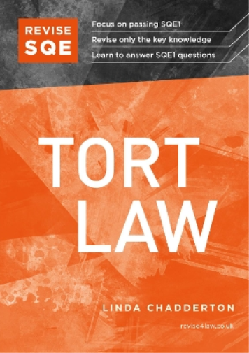 Linda Chadderton Revise SQE Tort Law (Tascabile)