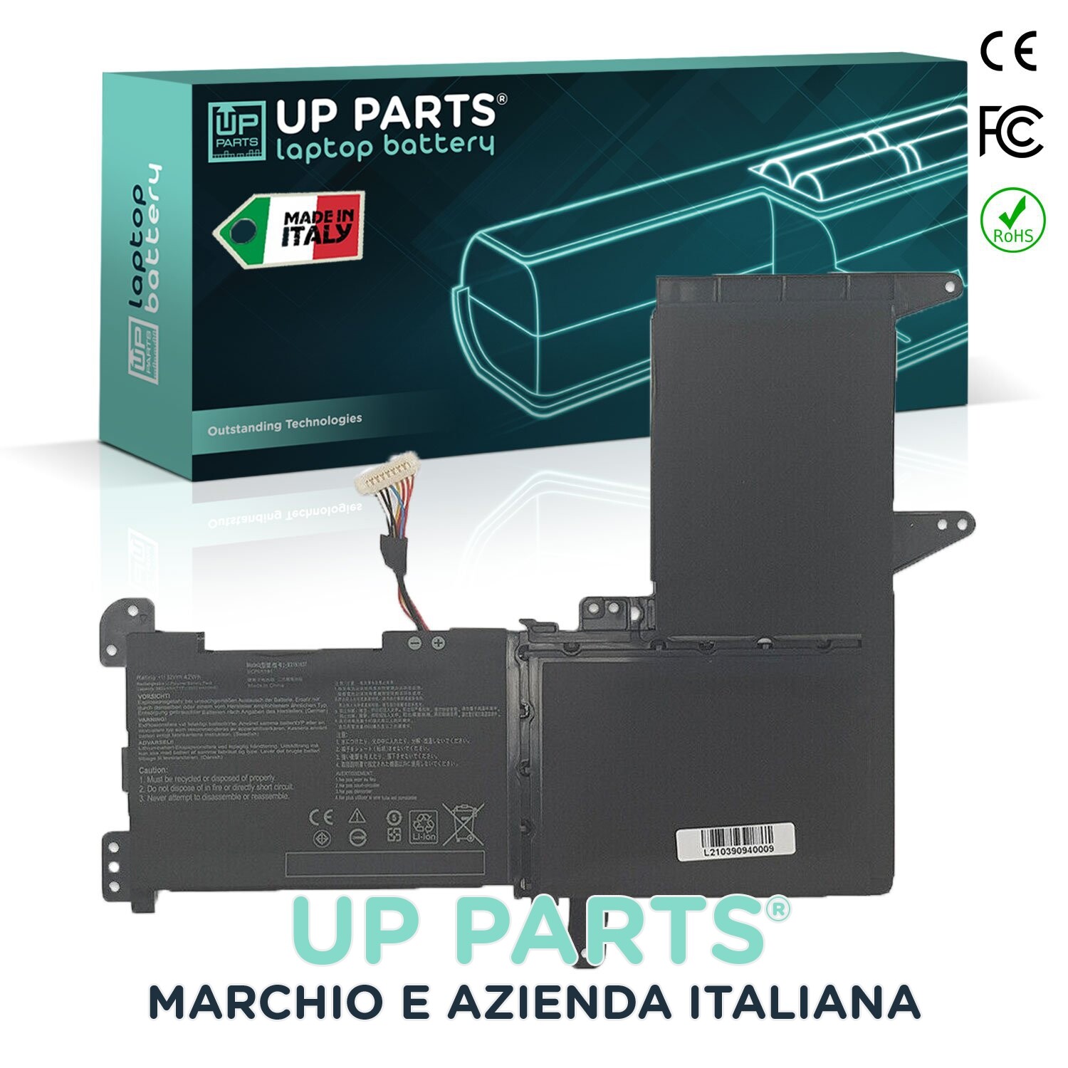 Recensione Batteria Asus B31N1637 per VivoBook K510UN | 42Wh Testata