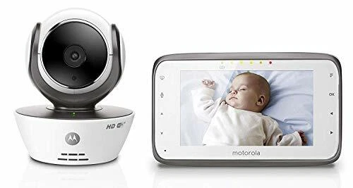 Motorola MBP853CONNECT-2 Dual Mode Baby Monitor, 2 Cameras - 3.5-Inch LCD
