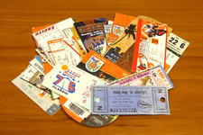 Lot of 40 College Football Tickets Bowl Games etc.