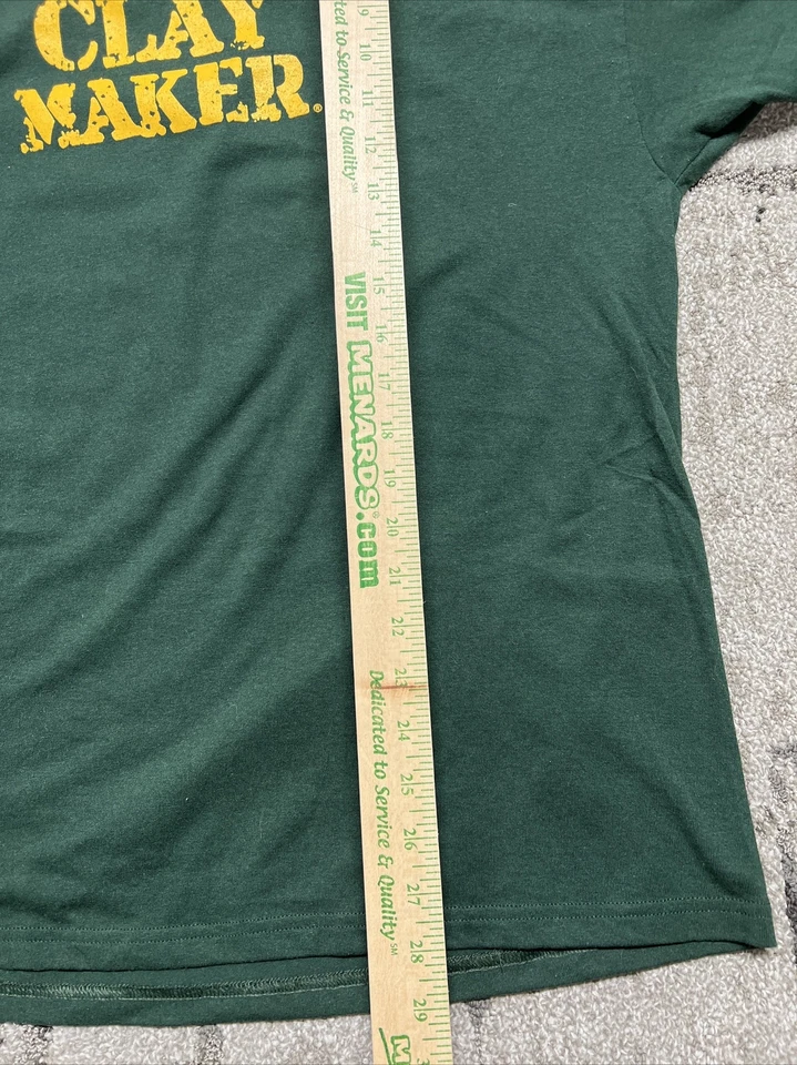 Рубашка Green Bay Packers Clay Matthews The Clay Maker для взрослых размер XL двусторонняя - Изображение 4 из 4