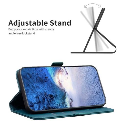 Skórzany portfel Flip Etui na telefon do Samsung S24 Ultra S23 FE S22 S21 S20 S10 S9 - Zdjęcie 2 z 10