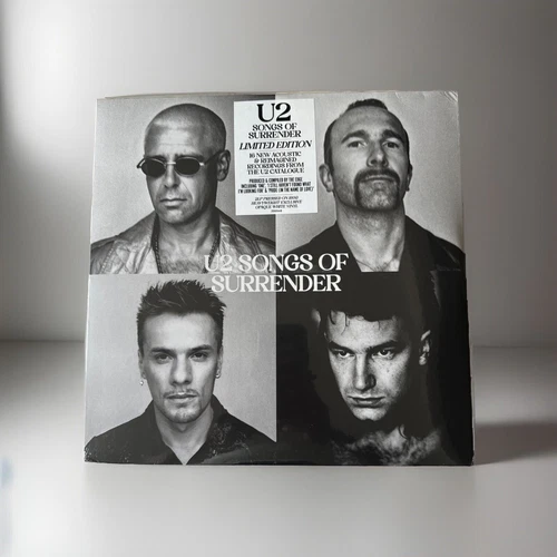 U2 - Songs Of Surrender: Ltd Ed White X2 Vinyl LP (Sleeve Crease See Photo) New