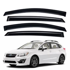 Rain Guards Window Visor Vent Shade for 2012-2016 Subaru Impreza Hatchback 