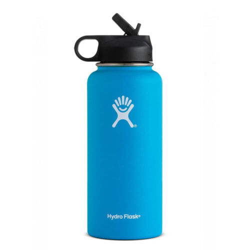 32oz/946ml Hydro Flask Sport Water Bottle Stainless steel Wide Mouth W/Straw Lid - Picture 10 of 24