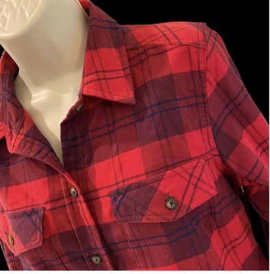 L.L. Bean women s extra small long sleeve flannel top, NWOT