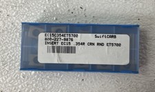 Carbide Inserts EC15 .354R Corner Round ET5700 - Made In The USA Pack Of 10