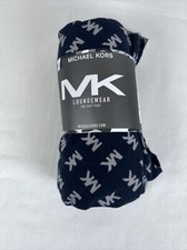 Michael Kors Men's Loungewear Knit Pant XL Navy Blue Gray MK Logo