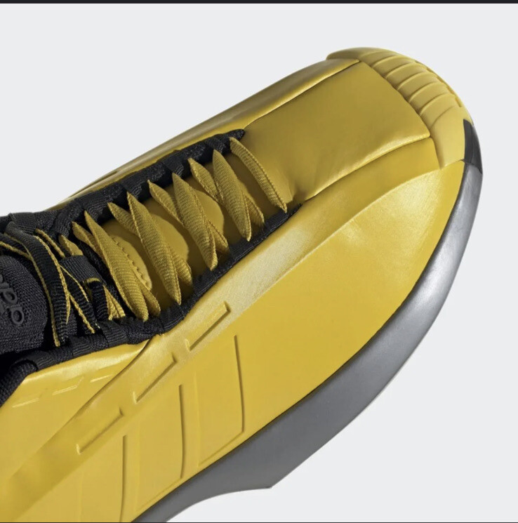 New 🔥Crazy 1 Sunshine x Kobe Bryant Yellow 2022 GY3808 Size New 🔥Crazy 1 Sunshine x Kobe Bryant Yellow 2022 GY3808 Size