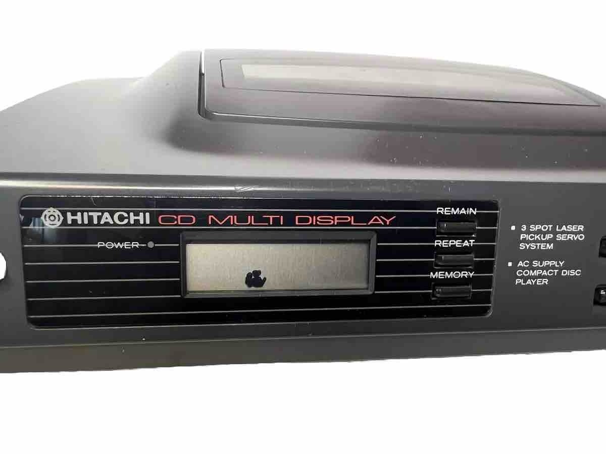 Hitachi DA-W600 1980's CD Player- Works | eBay