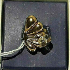 Anello Regolabile Ala D'angelo Ceramica Bijoux Thun * 83233