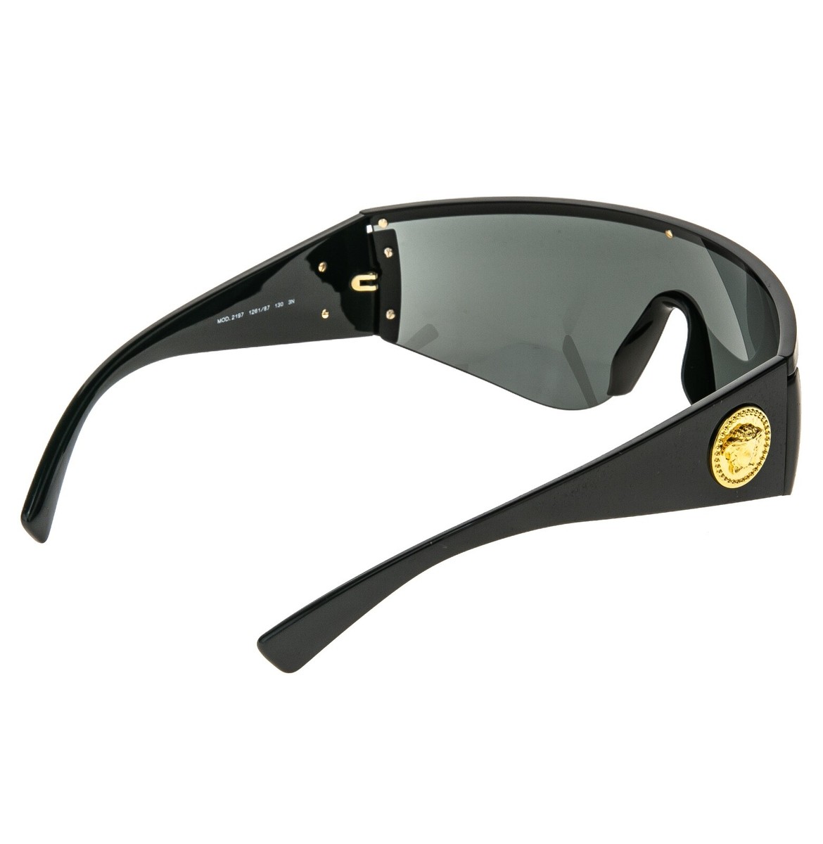 VERSACE 2197 TRIBUTE SHIELD Matte Black VE2197 Unisex Visor Wrap