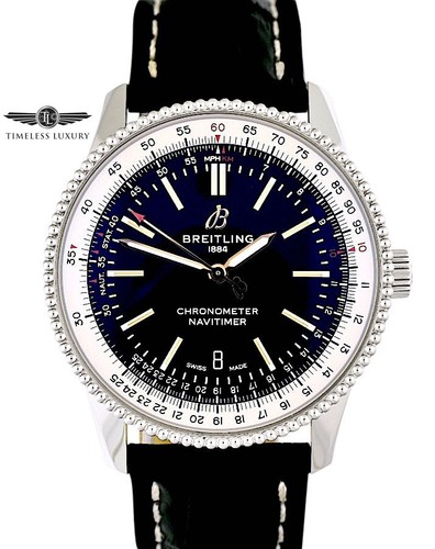 Breitling Navitimer Automatic 41 A17326 Stainless Steel Black ...