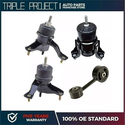 Automotive 2001-2003 Toyota Highlander Engine Mount And Transmission Mount Kit Apem1472