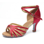 Save Big on Bulk Ballroom Latin Dance Shoes Professional Ballroom Latin Dance Shoes For Women Satin High Heels 2.2/3 Indoor Tango & Salsa Shoes For