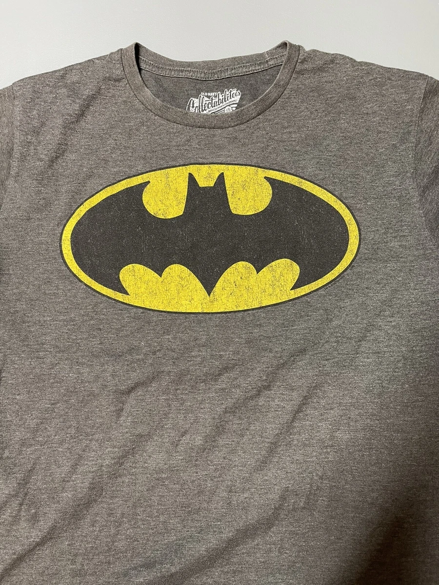 Grey batman hotsell t shirt