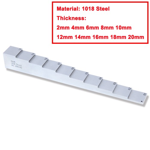 Kalibrierblock für Ultraschall Dickenmessgerät Prüfblock ZfP Prüfung - Bild 1 von 6