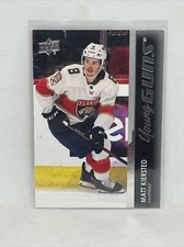 Florida Panthers - Matt Kiersted - 21/22 UD Series 1 - Young Guns - #244