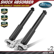 2x Rear Suspension Shock Absorber for Chevy Traverse 2018-2023 Traverse Limited
