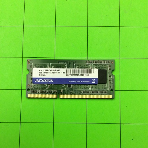 Adata AM1L16BC4R1-B1GS 4GB PC3L-12800S Random Access Memory RAM - Picture 4 of 4
