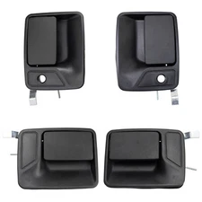 Front Rear Exterior Door Handle Set Fits Ford Excursion F-250 F-350 F-450 F-550