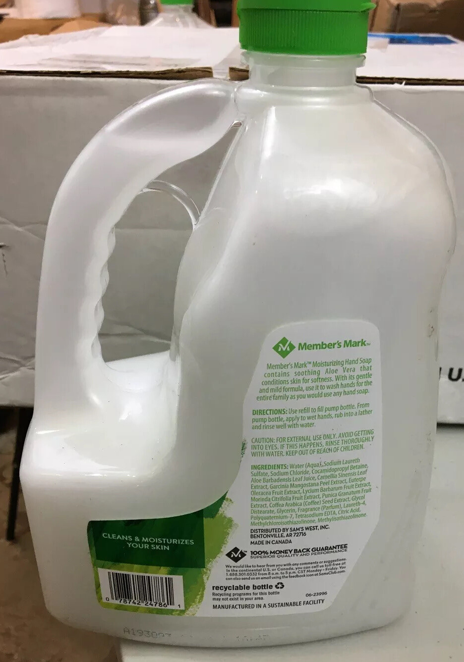 Member's Mark ALOE VERA Soft Hand Moisturizing Hand Soap 80oz eBay