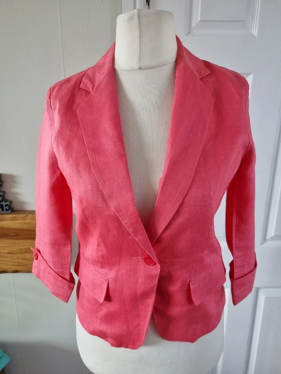 Linen summer jacket clearance womens
