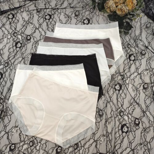 Elegant Lingerie Women's Briefs Underwear Sexy Lace Hipster Underwear Comfort - Picture 9 of 11