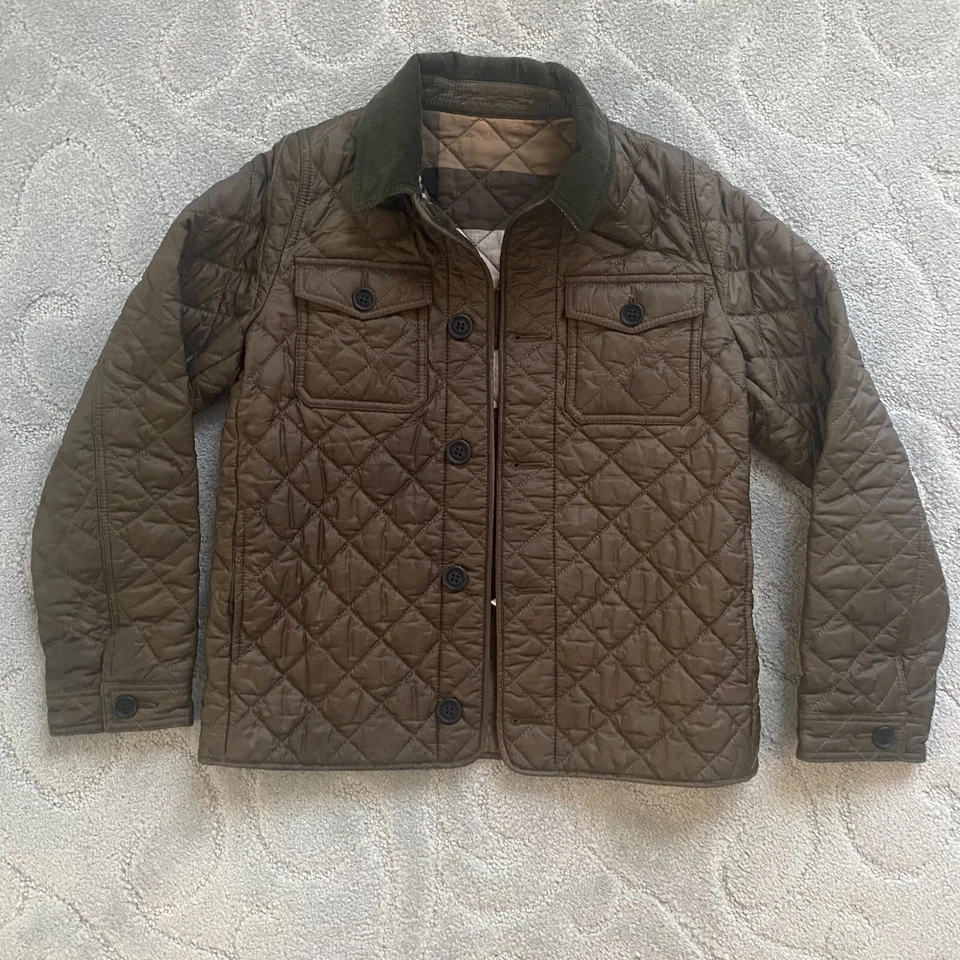 Burberry Niños Marrón Chaqueta Impermeable Talla 10y Unisex Niños Niñas Foto 2 de 4