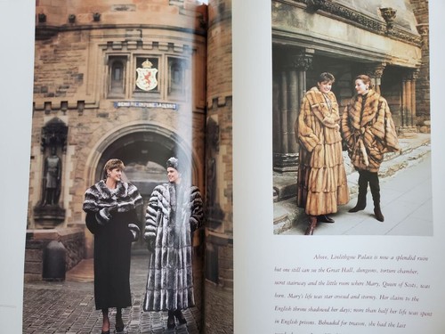 1987 DIE PELZE von NEIMAN MARCUS Katalog fotografiert in Schottland - Schlösser! SELTEN - Bild 10 von 12