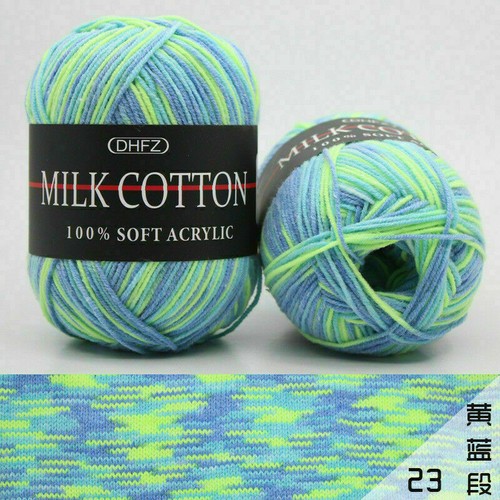 23 Colours DK Knit Crochet Milk Soft Baby Cotton Wool Yarn Mixed Job Lot DIY 50g - Picture 32 of 32