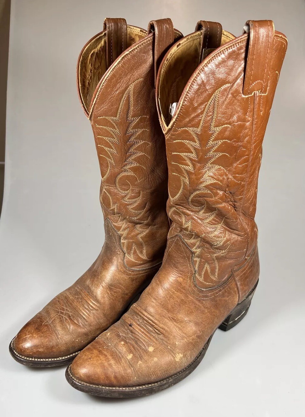 Vintage Nocona 37200 Brown Leather Men’s Size 7