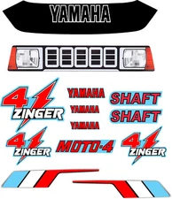USA 1984-1985 YF60 4-ZINGER Graphics Kit Decal Stickers 4 wheeler ATV graphic