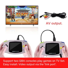 2 Players TV Version GBA IPS Backlight LCD Kit w/Shell For Game Boy Advance GBA