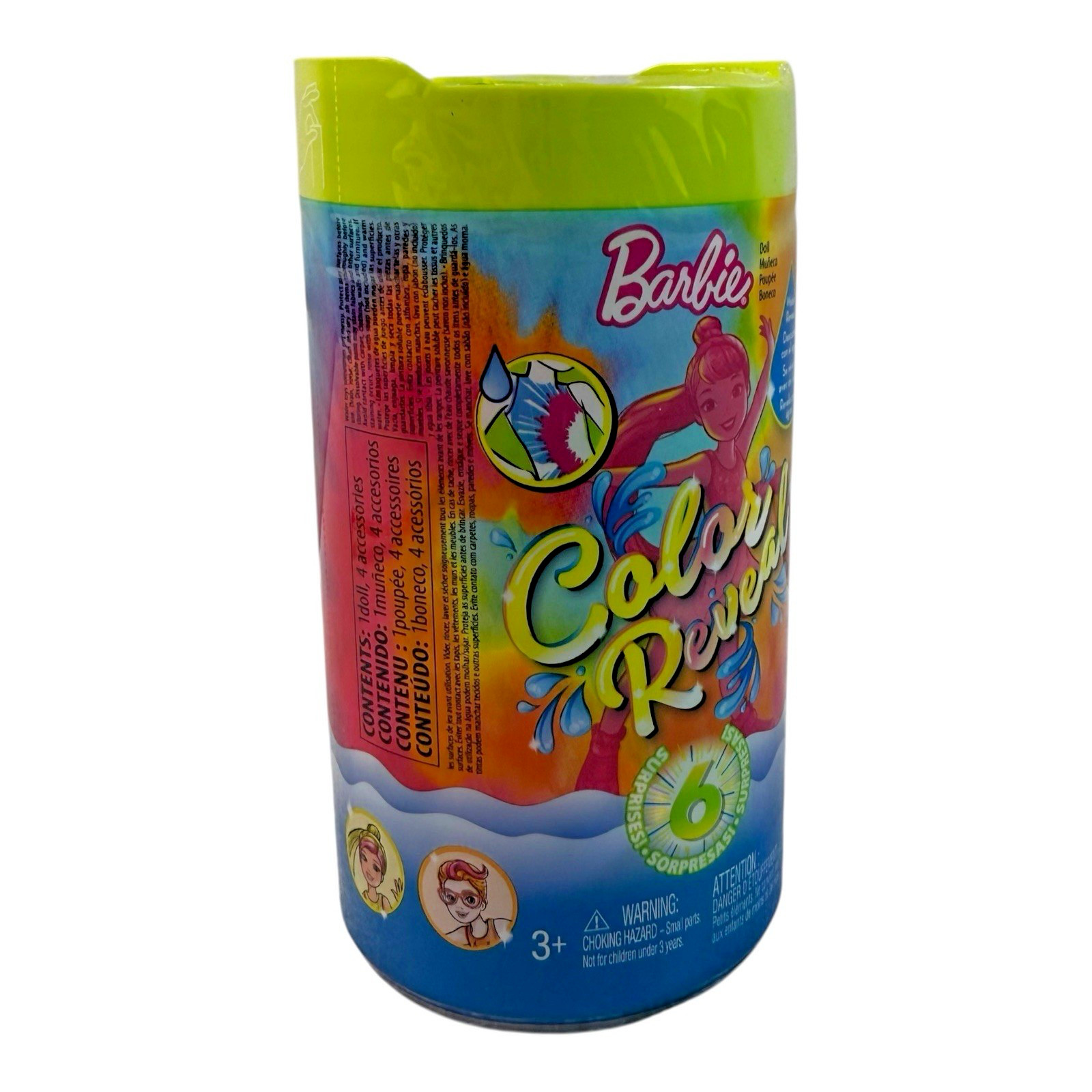 Barbie - Color Reveal Chelsea Serie Neon Tie-Dye Muñeca En Oferta Barbie - Color Reveal Chelsea Serie Neon Tie-Dye Muñeca - Imagen 2