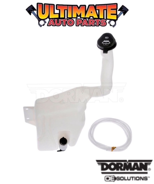 Windshield Washer Fluid Reservoir Bottle Jug w/Pump for 0810 Chevy