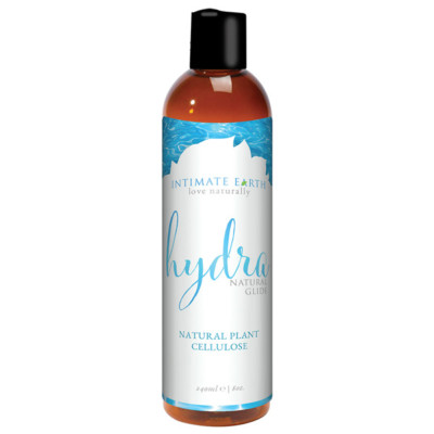 Intimate Earth Hydra Natural Glide 8oz - Water-Based Personal Lubricant