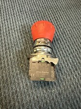Allen Bradley 800F-X10 Series A-Red Push Twist Release E-Stop Button (st2250)