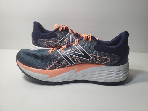 New Balance Women Running Shoes Blue Orange Fresh Foam Evare Trainer - Size 8.5B - Picture 6 of 10