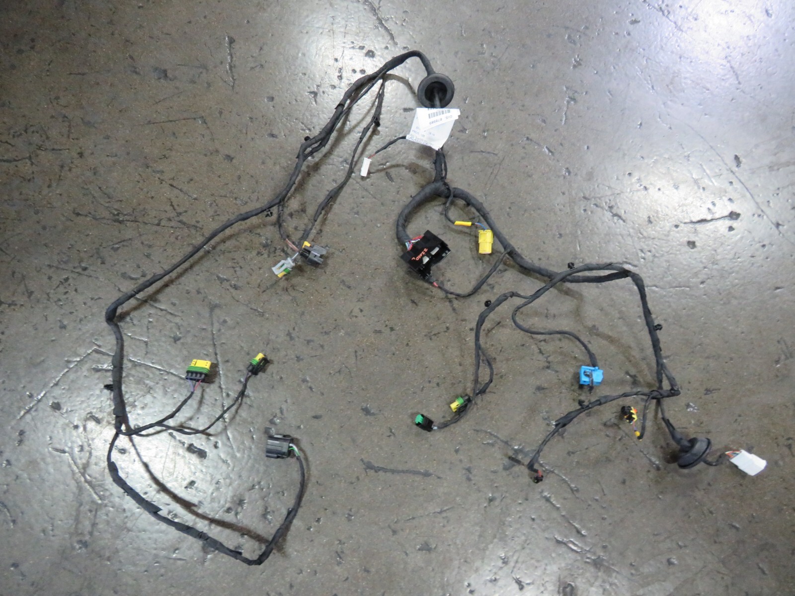 Ferrari Portofino, LH, Left, Door Wire Harness, Used, P/N 878989