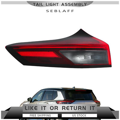 Fit For 2021 2022 2023 Nissan Rogue Rear Outer LED Tail Light Lamp Driver Left
