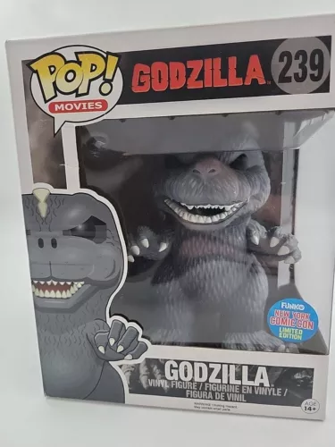 Funko Pop! #239 Godzilla B&W  NYCC Exclusive see photos