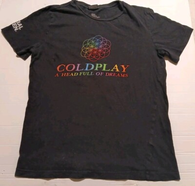 H&M Coldplay Global Citizen Signature T Shirt Mens Size M | eBay