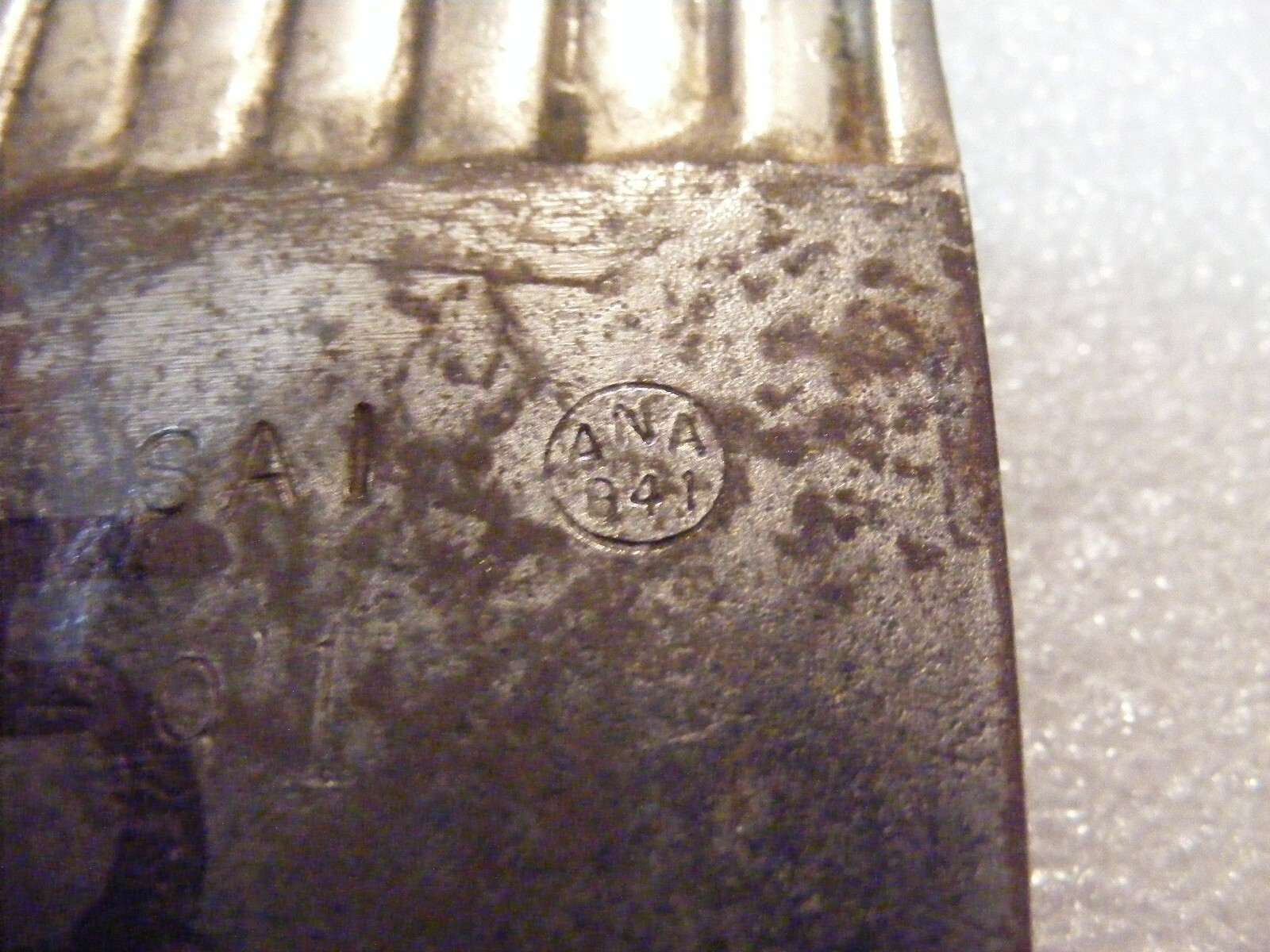 Apollo Saturn H-1 Rocket Engine Inconel Silver Alloy Flight Hardware Section 5