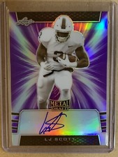 LJ Scott auto 2019 Leaf Metal 9/25